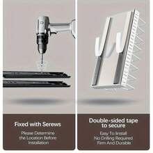 1个锅碗瓢盆收纳架，1件装，终极厨房收纳方案 - 节省空间的可扩展置物架，带锅盖架、餐具架和沥水板 - 彩色 - 查看 7