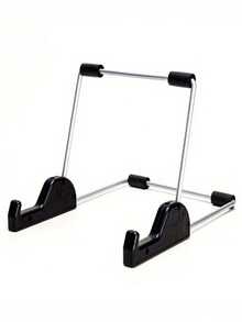 1pc Aluminum Alloy Tablet Stand, Multi-Angle Support For Desktops, Laptops And Tablets, Lightweight And Durable, Foldable And Adjustable Design, Strong Compatibility With Adhesive Pad - Desktop Stand - View 10
