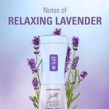 Secret Cooling Aluminum Free Whole Body Deodorant Mist For Women, 24hr Odor Protection, Instant Cooling Relief, Soothes & Revitalizes Skin, PH Balanced Formula, Relaxing Lavender Scent, 5.2 Fl Oz - 舒緩薰衣草 - 查看 5