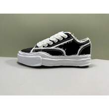 2026 New MMY Platform Sneakers Vintage Dad Shoes Unisex Pair Casual Shoes Street Fashion Bestseller Canvas Shoes For Women And Men - 黑白流蘇 - 查看 1