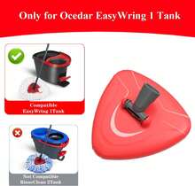 Spin Mop Base Compatible With O-Cedar Easywring 1 Tank,Spin Mop Replacement Head Cover For Ocedar Mop Attachment Parts, Easy To Replace - Màu A - Xem 2