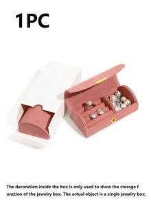 Portable Multi-Functional Small Jewelry Roll Bag, Mini Storage Pouch For Earrings, Rings, Necklaces & Cosmetics - One Size - View 12