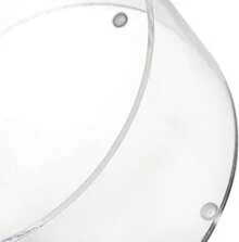 Peohud Coffee Filter Holder, Acrylic Coffee Pod Holder With Lid, Reusable Coffee Filter Storage Container, Stylish Coffee Filter Dispenser For Coffee Bar, Kitchen Countertop - White - View 3