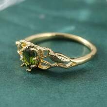 Nhẫn hình chim cổ điển thủ công, đính đá Cubic Zirconia tổng hợp, trang sức thanh lịch dành cho nữ, phù hợp cho sử dụng hàng ngày, dự tiệc và các dịp lễ hội, món quà hoàn hảo dành cho phái nữ. - Hai màu - Xem 4