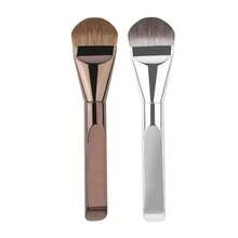 1/2/3/4舌形粉底刷超薄粉底刷圆形面部轮廓刷扁平轮廓刷混合装，包括面部刷、粉底刷、散粉刷、遮瑕刷、旅行刷、歌舞伎化妆刷、学生化妆刷，蓬松柔软，适合初学者。 - 彩色 - 查看 24