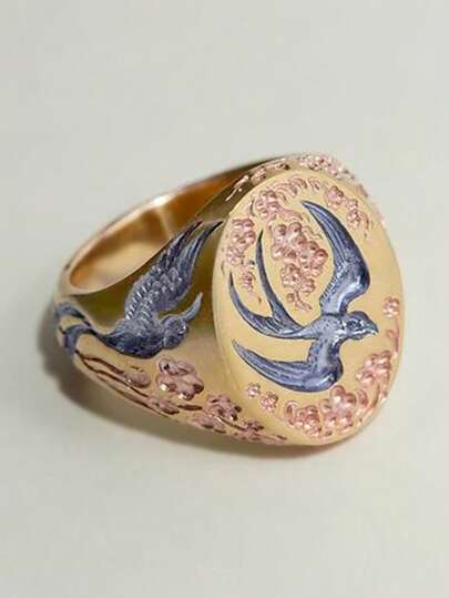 1pc Charming Ring, Suitable For Women, Ideal For Mother's Day Gift, Anniversary, Party Jewelry