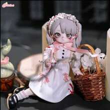 Nyssa Strange Nightmare 系列 BJD 娃娃盲盒，1/12 可爱球形关节娃娃神秘 7 英寸收藏级可动人偶生日圣诞礼物（女孩适用） - 彩色 - 查看 7