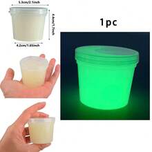 Kit de slime que brilla en la oscuridad de 67g - Masilla relajante súper suave y no pegajosa, apta para niños - Multicolor - Ver 14