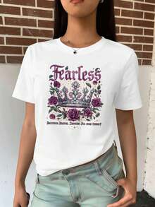 Women T-Shirts - White - View 2