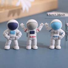 9个创意宇航员造型橡皮擦 - 随机款式 - 清洁不留痕迹，学生文具，返校书写用品 - A - 查看 2