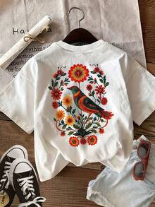 Women T-Shirts - White - View 3