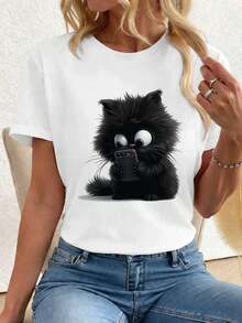 Women T-Shirts - White - View 1