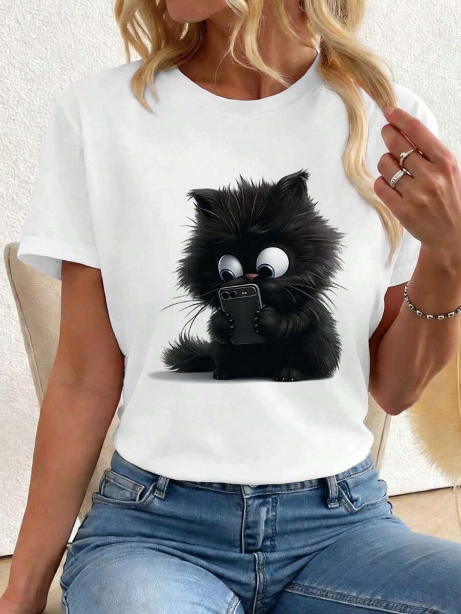 Women T-Shirts - White - View 1