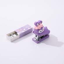 Mini Cartoon Hamster, Bear, Rabbit And Duck Shaped Stapler Set, 400pcs 24/6 Staples, Portable Binding Tool, Office & School Supplies, Back To School Stationery - Sets - View 19
