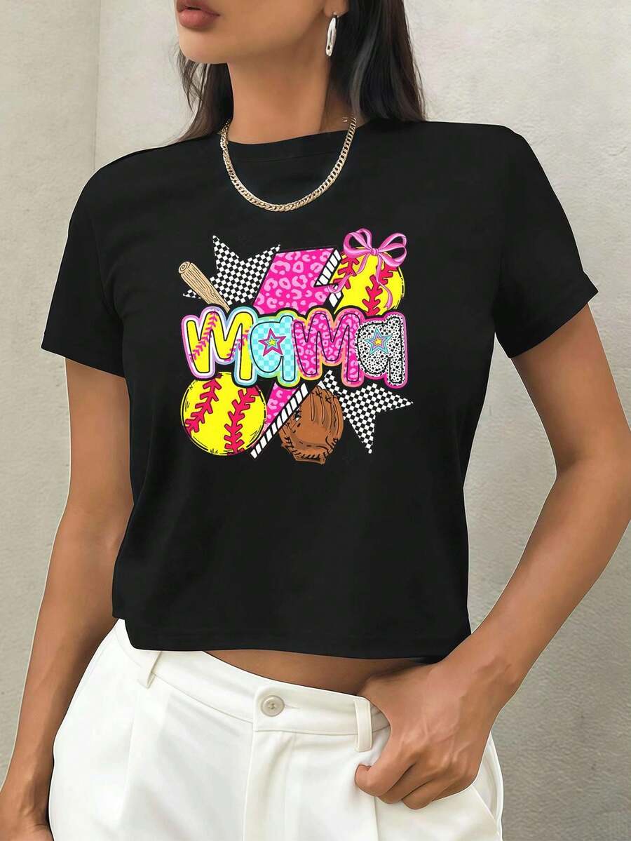 Women T-Shirts - Black - View 1