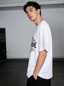 Camiseta Pareja con Estampado , Diseño Tradicional - Blanco - Ver 6