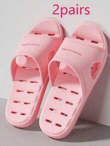 Anti-Slip, Odor-Resistant Bathroom Slippers, Breathable Perforated EVA Material, Unisex Home Sandals - Slippers - View 30