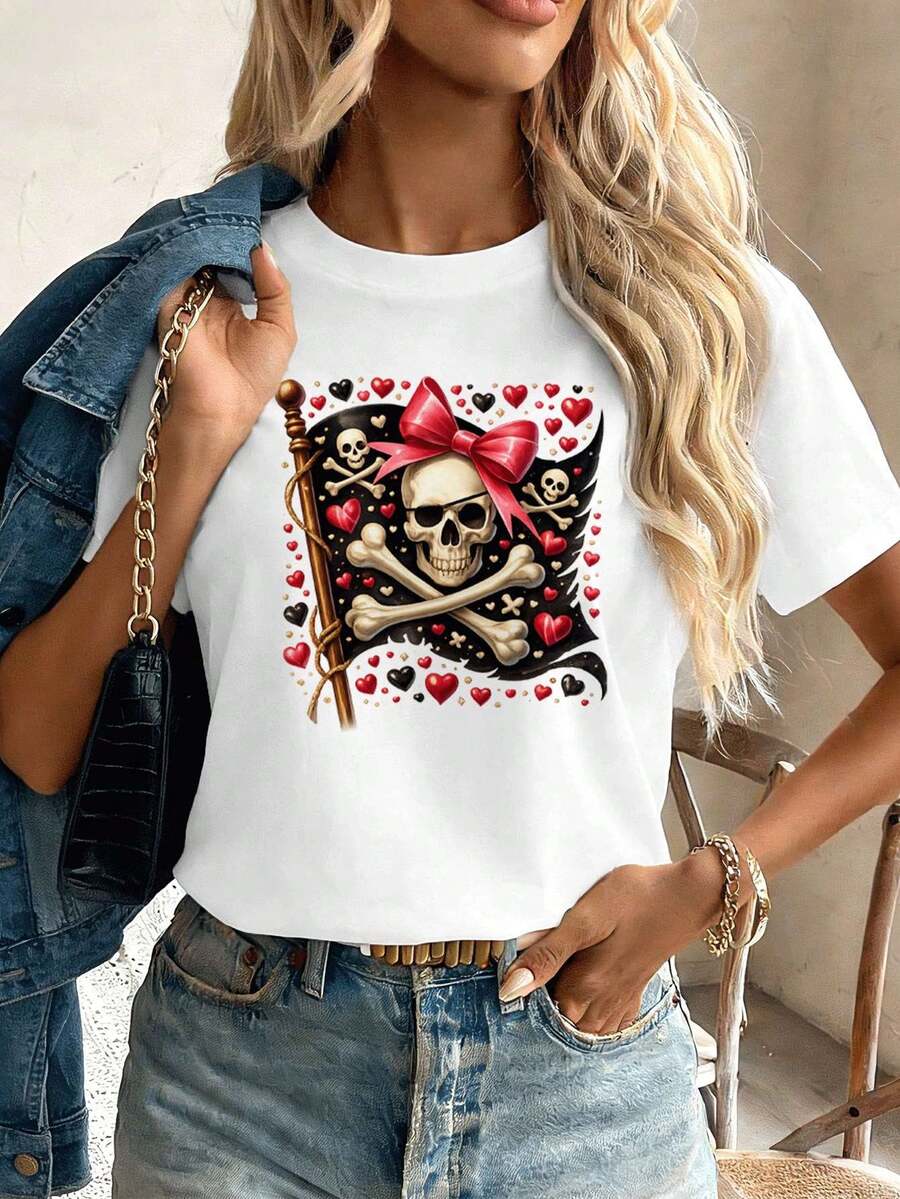 Women T-Shirts - White - View 1