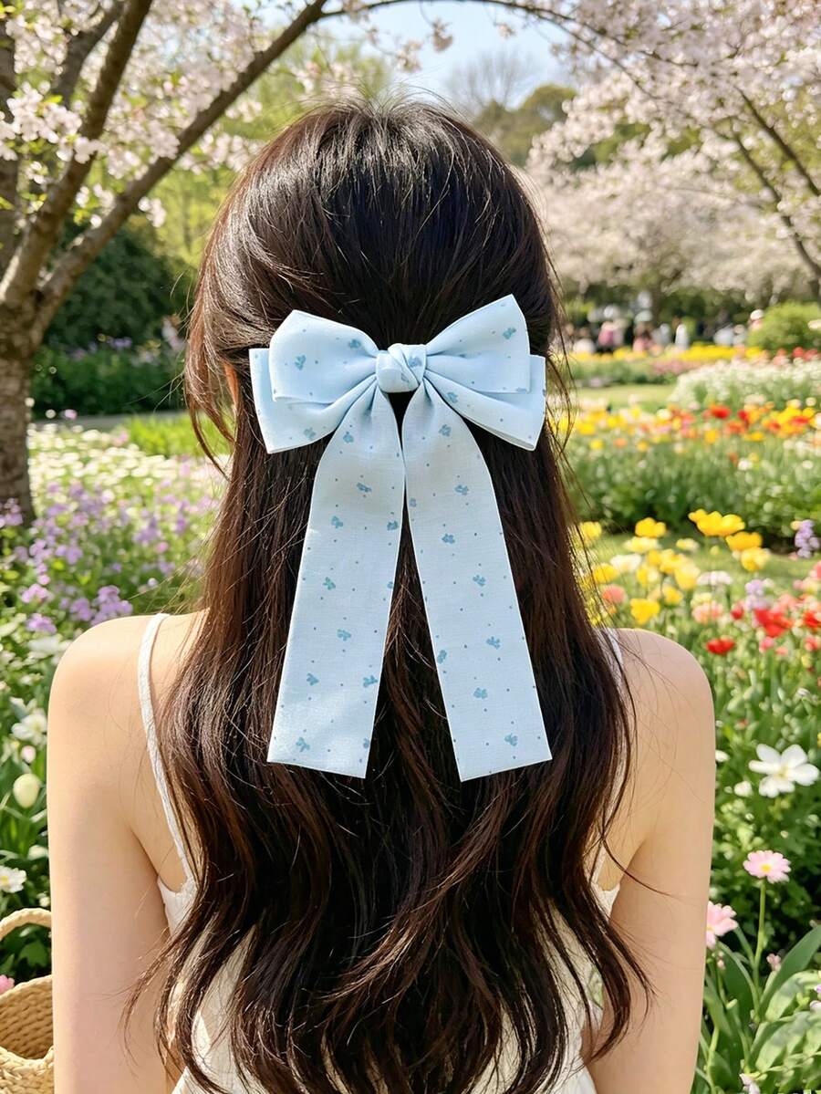 1个女士纯色蝴蝶结发夹,简约休闲优雅蝴蝶结发饰,适合日常通勤、节日聚会、生日派对、购物、摄影等各种场合。送给闺蜜、节日或派对的绝佳礼物。 - 彩色 - 查看 1