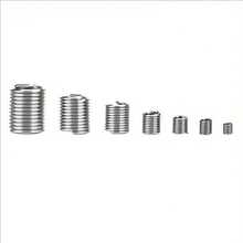 60 PACK 304 Stainless Steel Spiral Repair Kit, Wire Embedded Screw Sleeve Classification Kit, - M3 To M12 Sizes, Durable Steel Wire Thread Insert, Enhanced Metal Thread Strength, Wear Resistant, Fully Covered, Thread Repair Tool, Spiral Coil Thread Repair Sleeve, Multiple Size Combination Kit, Spiral Thread Type Repair Kit, Suitable For Automotive Parts Screw Hole Internal Thread Repair Insert, Automotive Repair, Recovery Fastener Set, Automotive Metal Repair And Thread Repair, Spiral Insertion - A - View 10