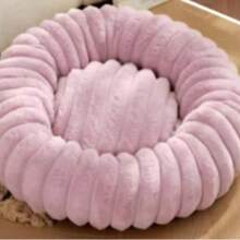 1pc Pet Sofa Bed Warm Cushion - Purple - View 4