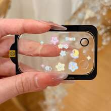 Pegatinas de luna y arcoíris + Película protectora para lente a prueba de arañazos y golpes, compatible con iPhone 17 Pro Max/17 Pro, material de alta calidad, calidad de primer nivel, película protectora de lente de teléfono con estilo, accesorios para teléfono - Pegatina de arcoíris lunar + protector de lente - Ver 9