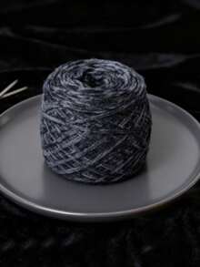 Sợi giả cashmere mềm mại 100g/200g/250g, 100% sợi polyester cao cấp, thích hợp để làm khăn quàng cổ/áo len, nguyên liệu thủ công DIY (không bao gồm đạo cụ trưng bày). - 037 Xanh Denim. - Xem 12