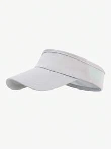 1pc Multi-Color Lightweight Breathable Sports Visor Hat, Women's Outdoor Sun Protection Ponytail Cap, Quick-Dry Mesh Tennis Fitness Hat,Holiday,Festival - Lightweight Visor - View 14