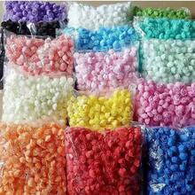 Artificial Rose Flower Heads, 100 Pcs Real Looking Burgundy Foam Fake Roses For DIY Wedding Centerpieces Arrangements Party Tables Home Decorations - Multicolor - View 4