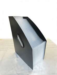 Túi đựng hồ sơ A4 13 ngăn có thể mở rộng, kiểu xếp ly nghiêng dọc, túi đựng dữ liệu dung lượng lớn dành cho học sinh/văn phòng, túi đựng hồ sơ di động cầu vồng. - Một kích cỡ phù hợp cho tất cả - Xem 8