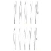 串珠针别针开口弯针，适用于串珠手链DIY首饰制作工具手工串珠穿线针 - 彩色 - 查看 10