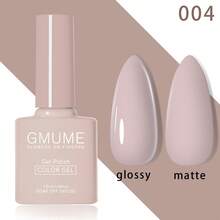 GMUME 7色套装 001 002 003 004 006 007 010 专业UV/LED可卸甲油胶套装，裸色系、大地色系、摩卡色、咖啡色、棕色、奶茶色系，秋冬系列，简约风格，适合办公室通勤、感恩节等场合，打造专业美甲造型。7.5毫升/0.26液盎司，正装，包含底胶和封层。无异味，纯素配方，不易脱落，快干。 - 紫紅色 - 查看 2