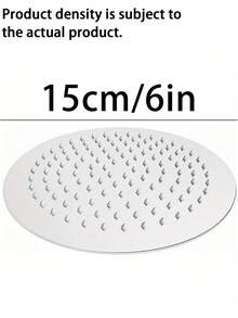 Đầu vòi sen tròn bằng thép không gỉ 12 inch, áp lực cao, thiết kế xoay được, gắn tường. Thiết kế siêu mỏng tiết kiệm nước, lưu lượng nước cao, bề mặt được đánh bóng, dễ dàng lắp đặt trên tường và trần nhà. - tròn - Xem 17