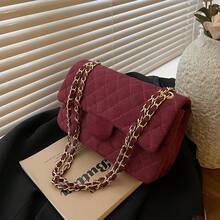 Women Top Handle Bags - Red - View 2