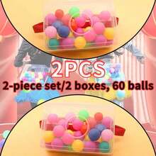 2-Piece Set, Shaking Swing Balls Game, Shake Ball Box Game Props, Fun Family Game, Outdoors Games And Indoors Games, Wedding Anniversary Party Supplies, Birthday Party Supplies, Summer Holiday Party Supplies, Theme Party Decorations Valentine's Day, Valentines Wedd,Everyday Activities And Holidays - Multicolor - View 6