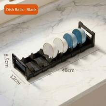 Adjustable Dish Drying Rack For Kitchen, Suitable For Cabinet Drawers, Countertops And Drawers To Store Bowls, Plates And Kitchenware - View 14
