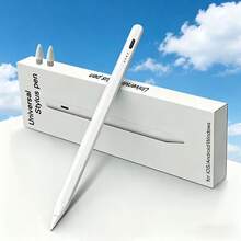 Bút cảm ứng hoạt động, bút vẽ độ chính xác cao, cảm ứng áp lực nghiêng, tương thích với máy tính bảng và điện thoại Apple/Android, hút từ tính, sạc USB, kèm theo ngòi thay thế. - Nhiều màu - Xem 2