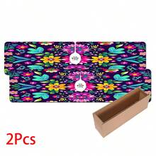 1 pieza Cubierta de grifo con estampado floral, de poliéster duradero, de secado rápido, fácil de limpiar, adecuado para cocina y baño, fácil instalación, decoración diaria, regalo, alfombra de baño, cubierta de grifo duradera, accesorio de grifo - Multicolor - Ver 15
