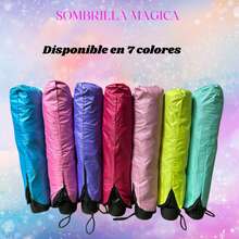 Sombrilla Mágica de Bolsillo – Compacta con Figuras que Aparecen con el Agua - verde menta - Ver 3
