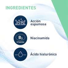 CeraVe Gel Limpiador Espumoso 473ml Limpiador Facial Piel Normal Grasa Ceramidas Acido Hialuronico Niacinamida Limpieza Profunda Uso Diario - Limpieza profunda - Ver 6