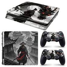 1 Set Waterproof, Scratch-Resistant Printed Skin Stickers Compatible With PS4 Slim Game Console, Personalized Decorative Protective Decal Stickers - FOR  Slim - View 13
