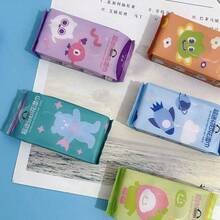 Printed Pattern Cleansing Wet Wipes, Reusable Student Portable Wet Wipes, Travel Pack Wet Wipes No Additives - Multicolor - View 7