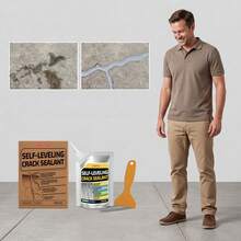 自流平混凝土裂缝密封剂，修补方便，防水，光滑耐用 - 自流平裂縫密封膠 - 查看 2