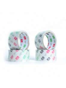 4.8cm*40m Cinta de sellado BOPP transparente para embalaje de envíos, cinta OPP para rasgar a mano - C-Transparent - Ver 5