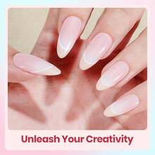 8 Colors Neutral Nude Glitter Gel Polish Set, Beetles Soft Manifest Soak Off UV LED Nail Gel, Pink Green Tone Long Lasting Nail Art, Home Salon Spring Manicure Gifts For Women - 8 Colors Neutral Nude - 查看 5