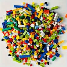 500/1000 Pcs Creative Building Block Set - Classic City Building Blocks Toy - Educational Puzzle DIY Assembly Toy, Easter/Christmas/Halloween Gift - Multicolor - View 13
