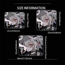 Premium Glass Gaming Mouse Pad, Ultra Smooth Surface, Precise Positioning For FPS, Waterproof Dustproof, 9H Scratch Resistant, Easy Wipe Clean, For Gamer Office Home - Thickness: 0.3cm/0.12inch - View 6