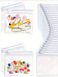 極簡時尚防潮密封藥盒，迷你掌心大小可折疊隔層，有效防止藥物異味交叉污染，輕巧便攜。密封設計確保藥盒保持乾燥防塵，易於存放與清潔，適合日常通勤、戶外旅行、出差、校園生活及居家健康護理。定期服藥者與維生素服用者的理想選擇 - 彩色 - 查看 16