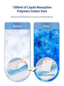 Cofoe 10片装一次性产妇卫生巾，柔软吸水，产后及经期护理卫生巾，防漏防水女性卫生巾，650*800mm/750*900mm - 查看 4