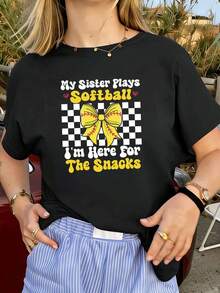 Women T-Shirts - Black - View 1